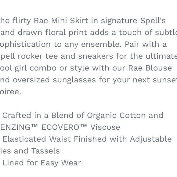 Spell and the Gypsy Rae Mini Skirt - Picture 12 of 14